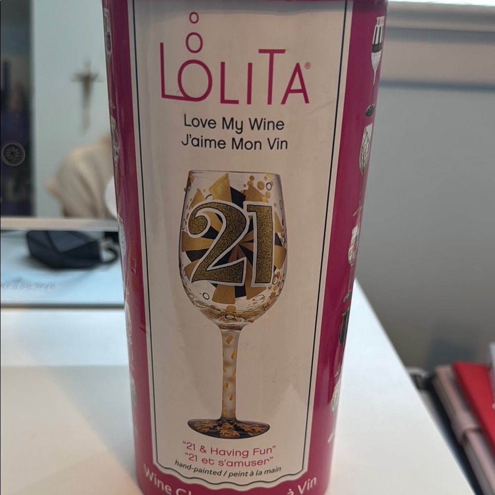 Lolita Love My Wine Glass 21